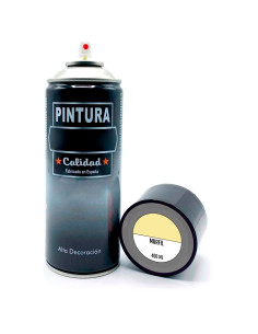 Tradineur - Bote de Pintura en Spray - Fabricado en España - Ideal para cualquier superficie, Madera, Metal, Cartón, Piedra o Ce