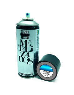 Tradineur - Bote de Pintura en Spray - Fabricado en España - Ideal para cualquier superficie, Madera, Metal, Cartón, Piedra o Ce