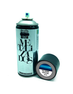 Tradineur - Bote de Pintura en Spray - Fabricado en España - Ideal para cualquier superficie, Madera, Metal, Cartón, Piedra o Ce