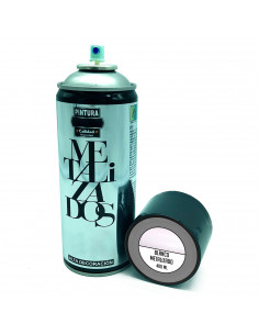 Tradineur - Bote de Pintura en Spray - Fabricado en España - Ideal para cualquier superficie, Madera, Metal, Cartón, Piedra o Ce