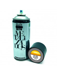 Tradineur - Bote de Pintura en Spray - Fabricado en España - Ideal para cualquier superficie, Madera, Metal, Cartón, Piedra o Ce