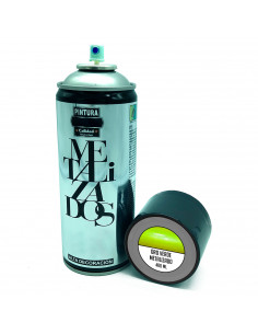 Tradineur - Bote de Pintura en Spray - Fabricado en España - Ideal para cualquier superficie, Madera, Metal, Cartón, Piedra o Ce
