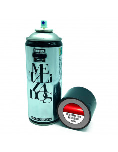 Tradineur - Bote de Pintura en Spray - Fabricado en España - Ideal para cualquier superficie, Madera, Metal, Cartón, Piedra o Ce