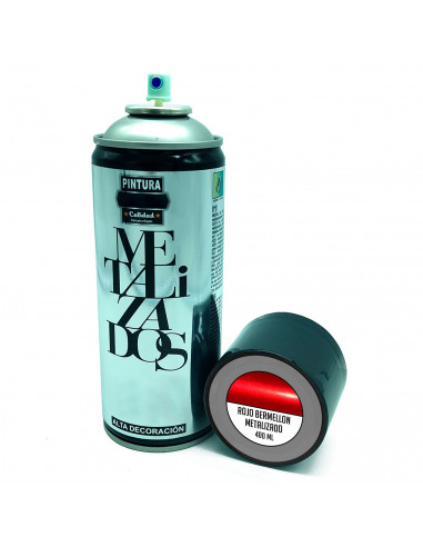 Tradineur - Bote de Pintura en Spray - Fabricado en España - Ideal para cualquier superficie, Madera, Metal, Cartón, Piedra o Ce