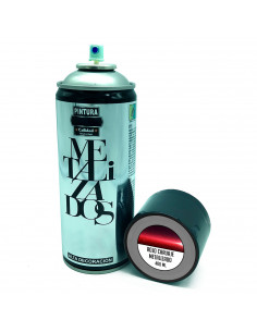 Tradineur - Bote de Pintura en Spray - Fabricado en España - Ideal para cualquier superficie, Madera, Metal, Cartón, Piedra o Ce