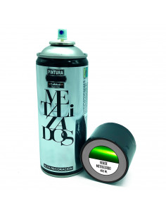 Tradineur - Bote de Pintura en Spray - Fabricado en España - Ideal para cualquier superficie, Madera, Metal, Cartón, Piedra o Ce