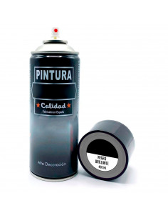 Tradineur - Bote de Pintura en Spray - Fabricado en España - Ideal para cualquier superficie, Madera, Metal, Cartón, Piedra o Ce