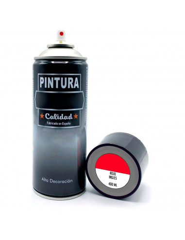 Tradineur - Bote de Pintura en Spray - Fabricado en España - Ideal para cualquier superficie, Madera, Metal, Cartón, Piedra o Ce