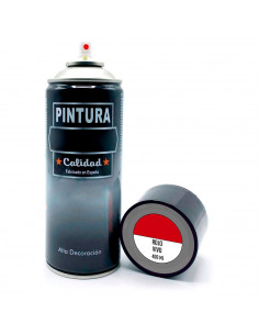 Tradineur - Bote de Pintura en Spray - Fabricado en España - Ideal para cualquier superficie, Madera, Metal, Cartón, Piedra o Ce