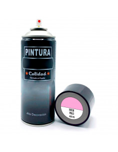 Tradineur - Bote de Pintura en Spray - Fabricado en España - Ideal para cualquier superficie, Madera, Metal, Cartón, Piedra o Ce