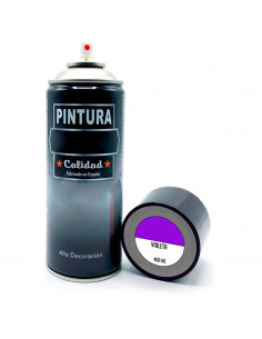 Tradineur - Bote de Pintura en Spray - Fabricado en España - Ideal para cualquier superficie, Madera, Metal, Cartón, Piedra o Ce
