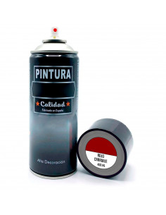 Tradineur - Bote de Pintura en Spray - Fabricado en España - Ideal para cualquier superficie, Madera, Metal, Cartón, Piedra o Ce