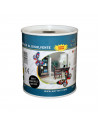 Paintusa - Bote de pintura esmalte negro brillo S811 375 ml válido para interior y exterior