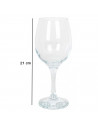 Tradineur - Set de 6 copas de cristal, modelo Sensation, servir vino, champán, elegantes, aptas para lavavajillas (47 cl - 21 x
