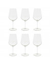 Tradineur - Set de 6 copas de cristal, modelo Aristo, servir vino, champán, elegantes, aptas para lavavajillas (53 cl - 21,5 x 9