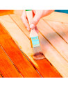 Tradineur - Bote de Barniz para Madera - Fabricado en España - Ideal para todo tipo de Maderas, vigas, cerchas, marcos, etc. - C
