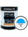 Tradineur - Bote de Pintura Esmalte - Fabricado en España - Ideal para cualquier superficie, Madera, Plástico, Cristal o Cemento