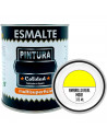 Tradineur - Bote de Pintura Esmalte - Fabricado en España - Ideal para cualquier superficie, Madera, Plástico, Cristal o Cemento