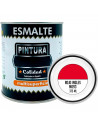 Tradineur - Bote de Pintura Esmalte - Fabricado en España - Ideal para cualquier superficie, Madera, Plástico, Cristal o Cemento