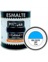 Tradineur - Bote de Pintura Esmalte - Fabricado en España - Ideal para cualquier superficie, Madera, Plástico, Cristal o Cemento
