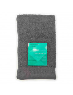 Pack de 4 toallas de bidé fabricada con algodón de calidad color gris pizarra 30 x 50 cm toalla ducha suave al tacto rápido seca
