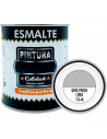 Tradineur - Bote de Pintura Esmalte - Fabricado en España - Ideal para cualquier superficie, Madera, Plástico, Cristal o Cemento