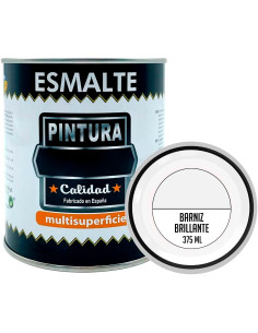 Tradineur - Bote de Barniz - Fabricado en España - Ideal para todo tipo de Maderas, vigas, cerchas, marcos, etc. - Capacidad de