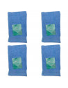 Rams - Pack de 4 toallas de bidé fabricada con algodón de calidad color azul celeste, 30 x 50 cm, toalla ducha suave al tacto rá