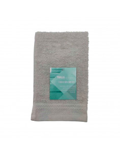 Rams - Pack 4 toallas de bidé 100% algodón color gris 30 x 50 cm (ancho x largo) tacto suave toalla pequeña tamaño bidé