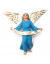 Tradineur - Figura de ángel para Belén, durexina, adorno para nacimiento, portal, pesebre, Navidad, decoración tradicional - 7 c
