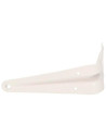 Tradineur - Pack de 2 soportes de esquina para estantes - Fabricado en Metal - Asegura Estabilidad y resistencia - 125 x 100 mm