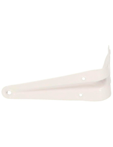 Tradineur - Pack de 2 soportes de esquina para estantes - Fabricado en Metal - Asegura Estabilidad y resistencia - 200 x 250 mm