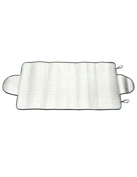 Tradineur - Protector para parabrisas de coche, parasol de aluminio, funda antihielo, protección rayos UV, válido para invierno