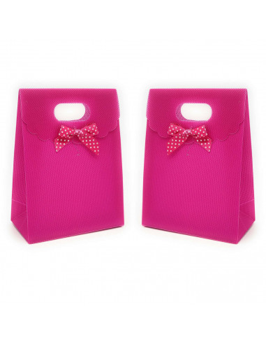 Pack de 12 bolsas para regalo de diferentes y alegres colores, de 26 x 19,3 cm, Juego de 12 saquitos para entregar regalos, con