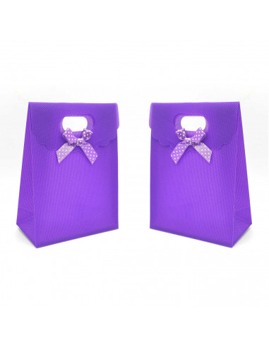 Pack de 12 bolsas para regalo de diferentes y alegres colores, de 16,5 x 12,4 cm, Juego de 12 saquitos para entregar regalos, co
