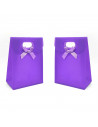 Pack de 12 bolsas para regalo de diferentes y alegres colores, de 16,5 x 12,4 cm, Juego de 12 saquitos para entregar regalos, co
