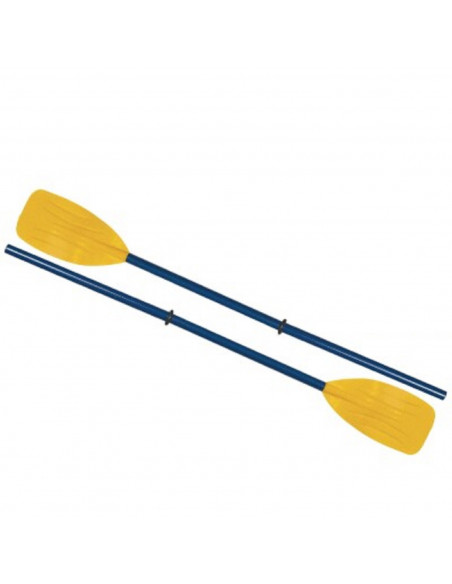Set de 2 remos desmontables y ajustables de plástico 94 cm ideal para iniciados de stand up remos playa o río