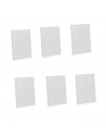 Pack de 6 lienzos blancos para pintar de alta calidad, 30 x 40 cm, 100% algodón, sin ácidos, óptimo para oleos y pintura acrílic