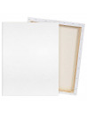 Pack de 6 lienzos blancos para pintar de alta calidad, 20 x 25 cm, 100% algodón, juego de 6 lienzos ideal para pintores y artist