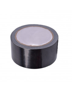 Cinta americana de 15 metros de longitud y 4,8 cm de ancho, de color negro, ideal para distintas ocasiones. Bandas adhesiva para