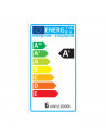 Pack de 6 bombillas led de 6w, de luz blanca fría, E27 con 85% de economizador de energía,480 lm 4000k, 20000h, 180 - 230v,50w,A