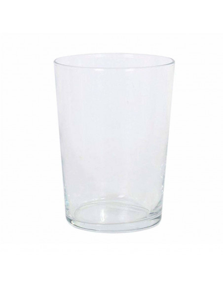 Tradineur - Juego de 12 vasos de sidra de cristal de 50 cl, vaso ancho para bebidas, combinados