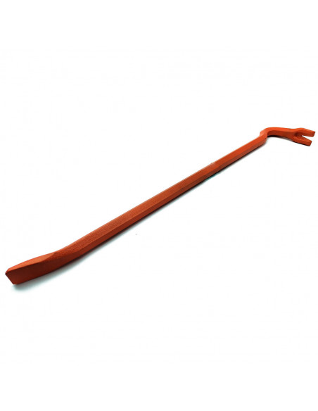 Tradineur - Pata de cabra de 60 cm de longitud, palanca de metal, desencofrador, quitaclavos, color aleatorio Tradineur - Pata de cabra de 60 cm de longitud, palanca de metal, desencofrador, quitaclavos, color aleatorio
