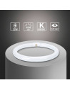Tradineur - T9 Tubo circular fluorescente G10q, 32W, luz fria 6500K, 230V, 2100lm, 50Hz, diámetro 30 cm