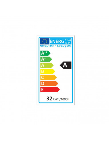 Tradineur - T9 Tubo circular fluorescente G10q, 32W, luz fria 6500K, 230V, 2100lm, 50Hz, diámetro 30 cm