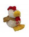 Pack de 3 peluches de animales de la granja con sonido al apretar, de 21 x 12 x 5,5 cm para niños y niñas con pilas inlcuidas. S
