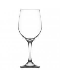 Tradineur - Set de 6 copas de vino de cristal modelo fame, 480 ml, juego de 6 copas de vino, 22 x 8 cm