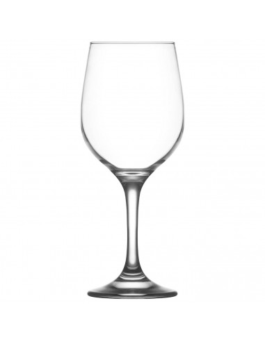 Tradineur - Set de 6 copas de vino de cristal modelo fame, 480 ml, juego de 6 copas de vino, 22 x 8 cm