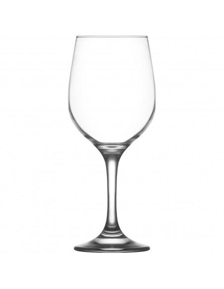 Tradineur - Set de 6 copas de vino de cristal modelo fame, 480 ml, juego de 6 copas de vino, 22 x 8 cm