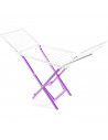 Tendedero plegable de resina con alas, de color surtido, 2 metros de espacio de tendido. Soporte para tender la ropa en interior